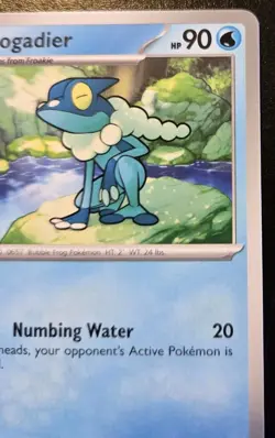 Frogadier 057/167 Common Scarlet & Violet: Twilight Masquerade Pokemon TCG - Image 3