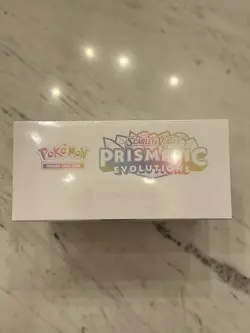Pokemon Prismatic Evolutions Pokemon Center ETB Sealed w/Acrylic Case - Image 4
