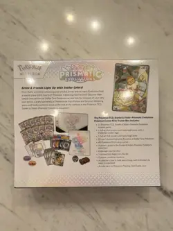 Pokemon Prismatic Evolutions Pokemon Center ETB Sealed w/Acrylic Case - Image 5