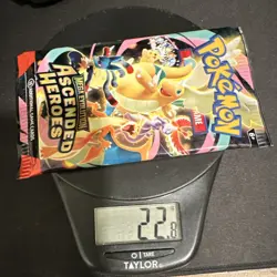 Pokemon Ascended Heroes Booster Pack Sealed HEAVY 22.8g poss god packU - Image 1