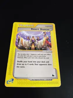 Desert Shaman #123 Pokemon Skyridge - Image 1