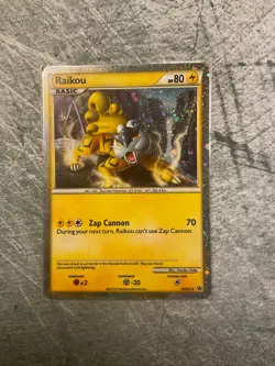 Pokemon TCG Raikou (HGSS Promo 19) Fall 2010 Collector's Tins HGSS19 Regular... - Image 5