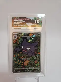 Ace 10 Gem Mint Pokemon Haunter 2025 Mega Starter Set #022/021 Special Art EX - Image 1