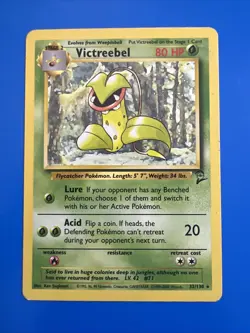 Pokemon TCG Victreebell Base Set 2 32/130 Regular Unlimited Rare - Image 1