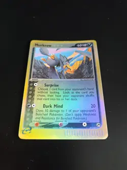 Murkrow [Reverse Holo] #47 Pokemon Sandstorm - Image 1
