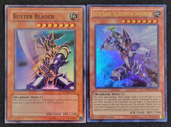 YuGiOh 1st Buster Blader, The Destruction Swordmaster MP16-EN189 & RP02-EN13 LP - Image 1