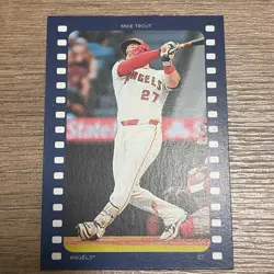 2026 Topps Heritage Ready, And Action! Mike Trout Insert Los Angeles Angels - Image 1