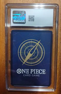 2023 One Piece P-043 Shonen Jump Iss. No. 36-37 Monkey D. Luffy CGC 10 Gem Mint - Image 2