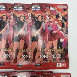 One Piece Heroines Edition EB-03 Sleeved Booster Pack Lot Of 10 Bandai TCG Manga - Image 4