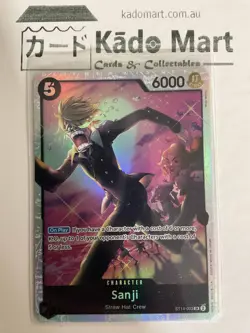 Sanji ST14-003 SR Starter Deck 14 One Piece TCG Card - Image 1