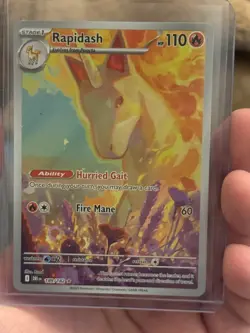 Rapidash 189/182 Illustration Rare | Pokemon TCG: Destined Rivals | Near Mint NM - Image 1