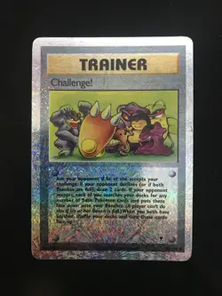 Challenge! 106/110 2002 Legendary Collection Reverse Holo Pokemon Card WotC Rare - Image 1