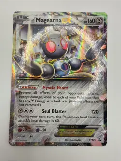 Magearna EX XY175 Black Star Promo Holo NM Pokemon Card LP - Image 1