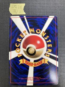 Brock's Mankey Corocoro Promotional Cards Regular (Japanese) - Image 2