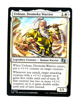 Urdnan, Dromoka Warrior (Anime) #34 | NM | Foundations Jumpstart Magic MTG - Image 1