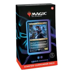 MTG Grave Danger Starter Commander Deck Sealed Magic The Gathering New & Sealed 195166134536 - Image 1