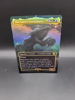 MTG - Sin, Spira's Punishment (Borderless Foil) - R 0348 FIN - NM - Image 1