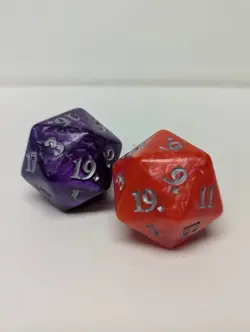 MTG 20-SIDED Oversized LIFE COUNTER DICE Adventures in the Forgotten Realms Lot - Image 1