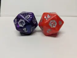 MTG 20-SIDED Oversized LIFE COUNTER DICE Adventures in the Forgotten Realms Lot - Image 2