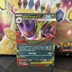 Mega Gengar Ex 056/094 Phantasmal Flames Pokemon Tcg Card. Near Mint Uk Seller - Image 1