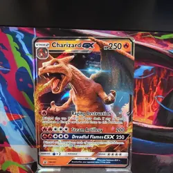 Pokemon Charizard GX SM195 Promo Holo 250 HP SM Set Dragon Stage 2 Card - Image 1