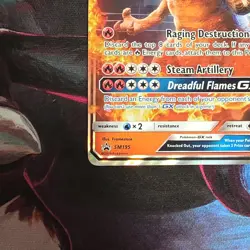 Pokemon Charizard GX SM195 Promo Holo 250 HP SM Set Dragon Stage 2 Card - Image 5