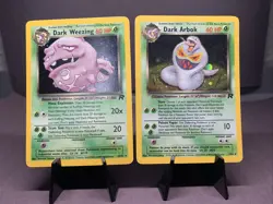 Pokemon TCG Team Rocket Holo Rare 2 Card Collection Lot - WOTC VTG 2000 - Image 1