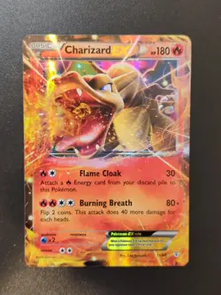 Pokemon TCG Charizard-EX Holo Holo Rare Card Generations 11/83 NM - Image 1