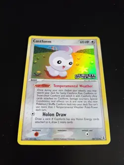 Castform [Reverse Holo] #34 Pokemon Delta Species - Image 1