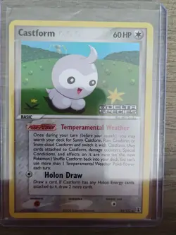 Castform [Reverse Holo] #34 Pokemon Delta Species - Image 3