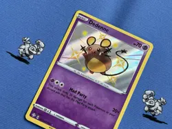 Pokemon TCG Dedenne SV051/SV122 Shining Fates (NM) Holo Rare Pokemon Card - Image 5