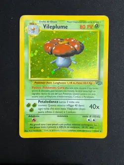 Pokemon Vileplume 15/64 Jungle Rara Holo Swirl Unlimited Wizards ITA Vintage - Image 1