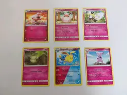 Pokemon Bundle Of 6 Fairy Type Cards | Includes 1 Rare #234 - Image 1