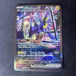 Pokemon TCG Miraidon EX Scarlet & Violet Base Set Card 244/198 Sir - Image 1