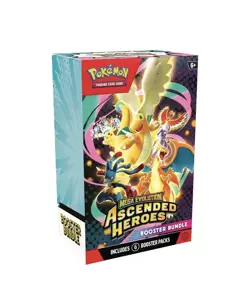 Pokemon Ascended Heroes Booster Bundle Pre-Order April 24th Release - Image 1