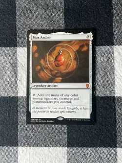 Magic the Gathering Mox Amber Dominaria Card Regular LP Condition - Image 3