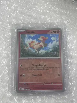 Ponyta 026/162 Sv05: Temporal Forces Reverse Holo NM Pokemon TCG - Image 1