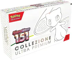 Pokemon UPC 151 Collezione Ultra Premium - 16 Buste ITALIANO perfette condizioni 820650603198 - Image 1