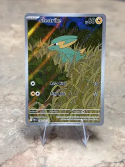 🔥 Electrike #196/182 Illustration Rare NM/M | Destined Rivals 2025 Pokemon Card - Image 1
