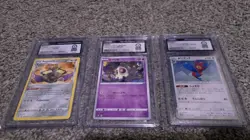 1/1 World Record! Pokemon Lot (3) Porygon Z , Duskull, Aegislash - Image 1