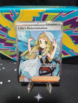 Pokemon TCG Lillie’s Determination 169/132 Mega Evolution Ultra Rare - NM - Image 1