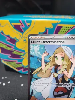 Pokemon TCG Lillie’s Determination 169/132 Mega Evolution Ultra Rare - NM - Image 2