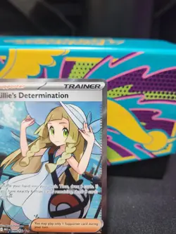 Pokemon TCG Lillie’s Determination 169/132 Mega Evolution Ultra Rare - NM - Image 3