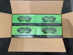 Pokemon Perfect Order Pokemon Center Elite Trainer Box ETB x4 - Brand New Sealed - Image 1