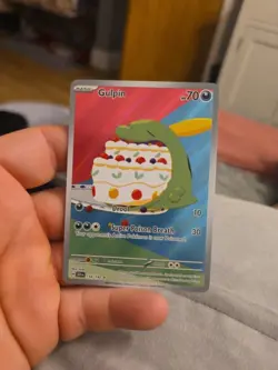 Pokemon Gulpin 154/142 stellar Crown Illustration Rare Holo Nm - Image 1