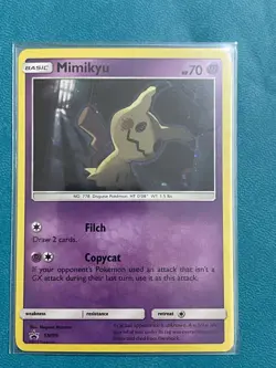 Pokemon TCG Mimikyu SM99- Black Star Promo Sun and Moon- LP/NM - Image 1