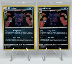 Greninja 117/214 Reverse Holo (NM) - SM Unbroken Bonds - Holo Rare Pokemon TCG - Image 1
