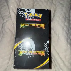 Pokemon TCG: Mega Evolution Half-Booster Box - Sealed (18 Packs) - *slight rip* - Image 1
