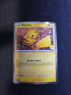 Pikachu Pokemon Day 2026 051/162 30th Anniversary Promo Pokemon TCG - Image 1