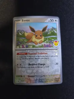 Pokemon Eevee - 074/131 Pokemon Day Promo Reverse Holo - Image 1
